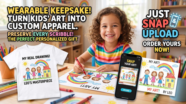 Custom Kids Artwork Shirt